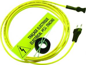 Traçage électrique par câble chauffant et ruban chauffant autorégulant -   