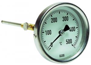 Thermomètre à clipser pour tuyau d'eau chaude 0–120 C 63 mm Jauge de  température avec ressort bimétallique en acier inoxydable : :  Bricolage