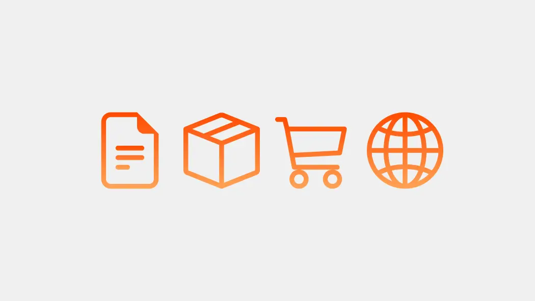 Image comportant des icons qui symbolisent les CGV